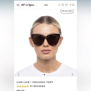Le Specs Liar Liar Sunglasses